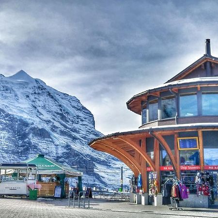 Lodge Bergrestaurant Kleine Scheidegg Bagian luar foto