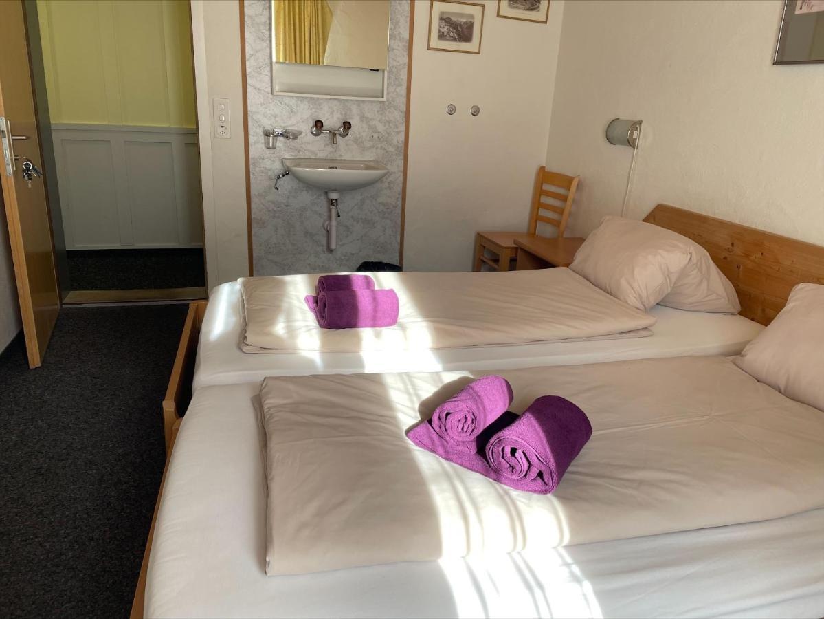 Lodge Bergrestaurant Kleine Scheidegg Bagian luar foto