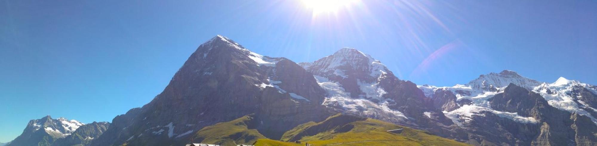 Lodge Bergrestaurant Kleine Scheidegg Bagian luar foto