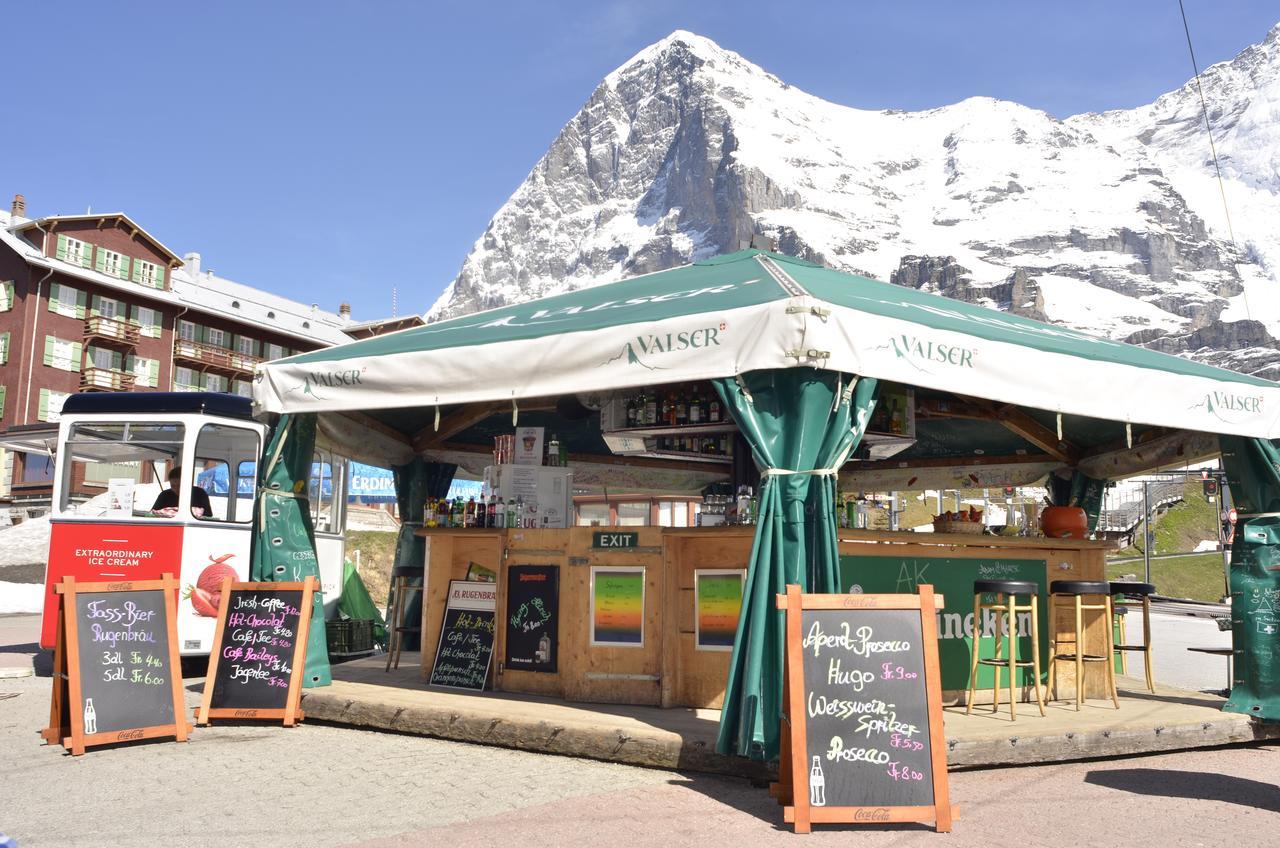 Lodge Bergrestaurant Kleine Scheidegg Bagian luar foto